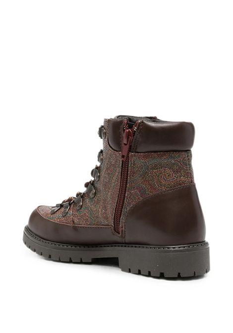 Anfibi con stampa ETRO KIDS | GZ0P86 B0082999